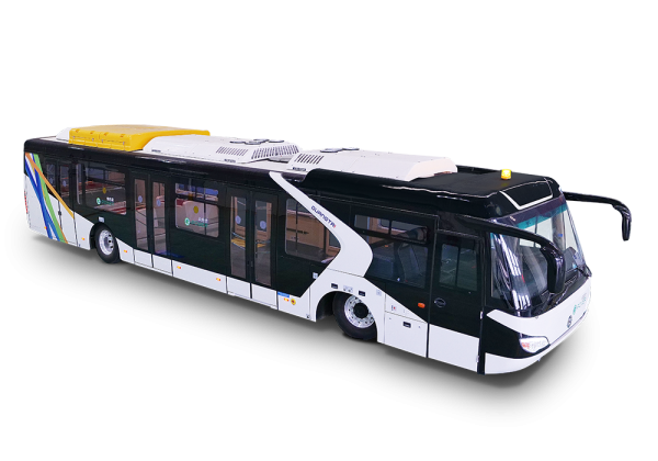 Электрический перронный автобус Guangtai GBD08D